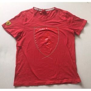 Puma Scuderia Ferrari Big Shield T-shirt Racing